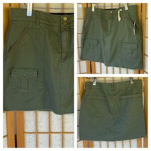 Democracy Madeleine AB Solution Cargo Pocket Skirt SZ 12 NWT